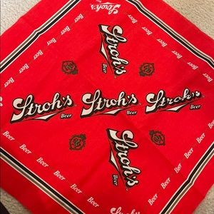 Stroh’s beer bandana or face mask